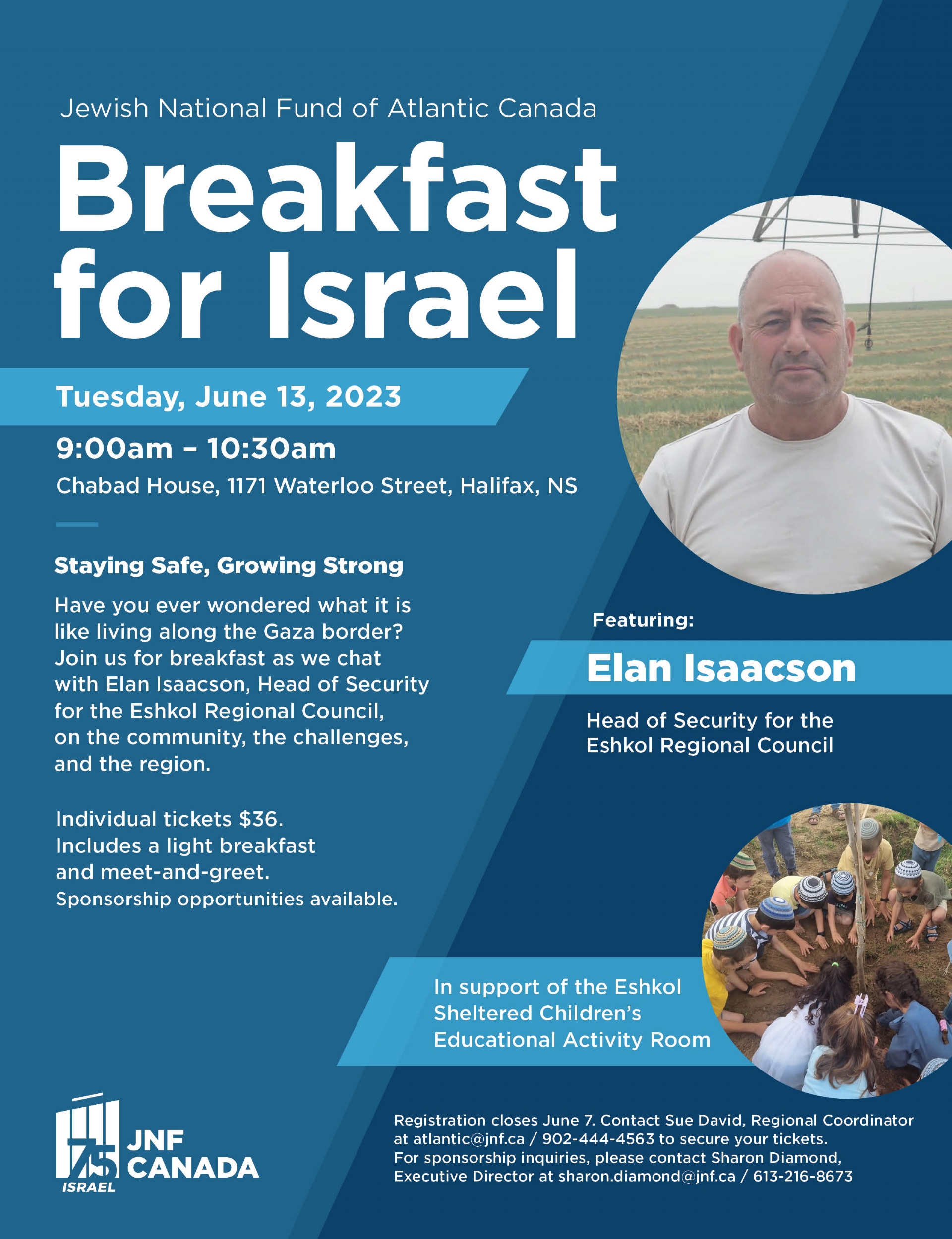 JNF Atlantic 2023 Breakfast for Israel JNF Atlantic 2023 Breakfast for Israel